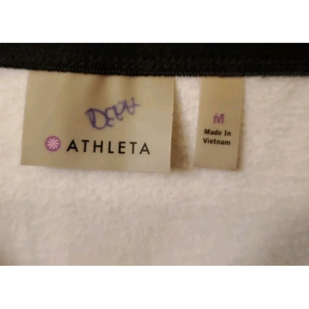 Athleta Black Skirt Medium Geometric Pull On‎ Athleisure Casual